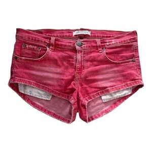 MF2 Women's Pink Denim Shorts